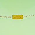 Armband (5 mm x 10 mm) - glattmatt, Buchstaben, rechteckig