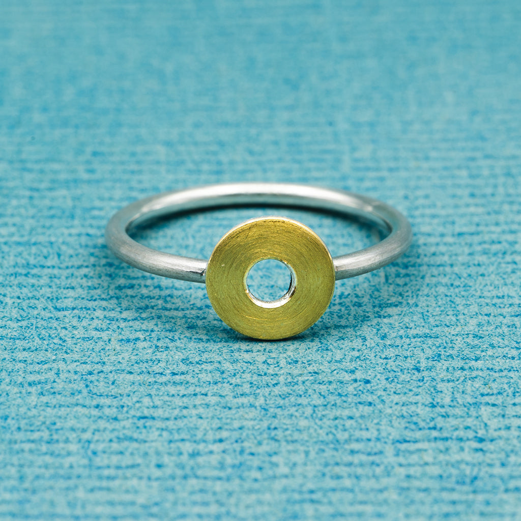 Ring (8 mm) - glattmatt, Donut