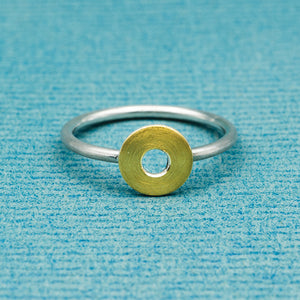 Ring (8 mm) - glattmatt, Donut
