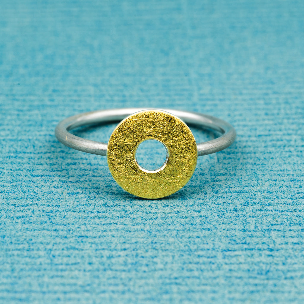 Ring (8,5 mm) - eismatt , Donut