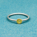 Ring (4,5 mm) - glattmatt, Stempel, rund