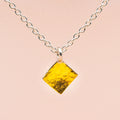 Kette (8 mm) - Hammerschlag "Kugel", quadratisch, konkav